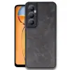 Realme C65 Kılıf Aras Deri Kapak - Siyah