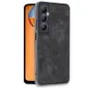 Realme C65 Kılıf Aras Deri Kapak - Siyah