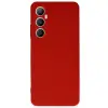 Realme C65 Kılıf First Silikon - Kırmızı