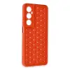 Realme C65 Kılıf Petek Silikon Kapak - Kırmızı