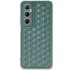 Realme C65 Kılıf Petek Silikon Kapak - Koyu Yeşil