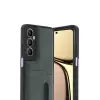 Realme C65 Sara Kartvizitli Deri Kılıf - Yeşil