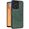 Realme Note 50 4g Kılıf Aras Deri Kapak - Koyu Yeşil