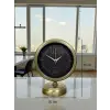 Retro Modern Tasarım 25 x 20 Cm Metal Masa Saati