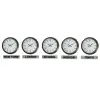 Retro World Time Series 36 Cm Metal Tabelalı Dünya Saati