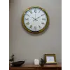 Royal White Gold 40 Cm Metal Duvar Saati