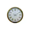 Royal White Gold 40 Cm Metal Duvar Saati
