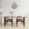 Rustic Bakery Kitchen Kahverengi 36 Cm Duvar Saati