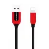 S51 Lightning Kablo İphone Uyumlu 1m 3a - Siyah