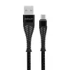 S61 Micro Usb Kablo 1.2m 2.1a - Siyah
