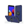 Samsung Galaxy A01 Core Kılıf Elit Yüzüklü Kapak - Lacivert