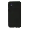 Samsung Galaxy A01 Core Kılıf Kelvin Kartvizitli Silikon - Siyah