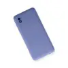 Samsung Galaxy A01 Core Kılıf Nano İçi Kadife Silikon - Lila