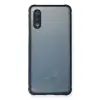 Samsung Galaxy A02 Kılıf Miami Şeffaf Silikon - Lacivert