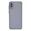 Samsung Galaxy A02 Kılıf Montreal Silikon Kapak - Gri