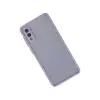 Samsung Galaxy A02 Kılıf Montreal Silikon Kapak - Mor