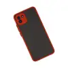 Samsung Galaxy A03 Kılıf Montreal Silikon Kapak - Kırmızı