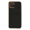 Samsung Galaxy A03 Kılıf Volet Silikon - Siyah