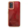Samsung Galaxy A03s Kılıf Liva Lens Silikon - Rose