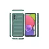 Samsung Galaxy A03s Kılıf Optimum Silikon - Koyu Yeşil