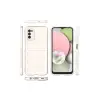 Samsung Galaxy A03s Kılıf Optimum Silikon - Krem