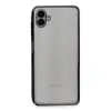 Samsung Galaxy A04 Kılıf Razer Lensli Silikon - Siyah