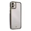 Samsung Galaxy A04e Kılıf Liva Lens Silikon - Siyah