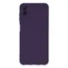 Samsung Galaxy A04e Kılıf Nano İçi Kadife Silikon - Mor