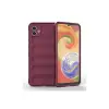Samsung Galaxy A04e Kılıf Optimum Silikon - Bordo
