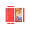 Samsung Galaxy A04e Kılıf Optimum Silikon - Kırmızı