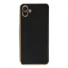 Samsung Galaxy A04e Kılıf Volet Silikon - Siyah