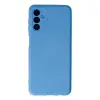 Samsung Galaxy A04s Kılıf Nano İçi Kadife Silikon - Mavi