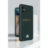 Samsung Galaxy A05 Kelvin Kartvizitli Silikon - Siyah