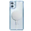 Samsung Galaxy A06 Joke Simli Magneticsafe Kılıf - Mavi
