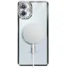 Samsung Galaxy A06 Joke Simli Magneticsafe Kılıf - Siyah