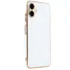 Samsung Galaxy A06 Kılıf Volet Silikon - Beyaz