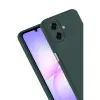 Samsung Galaxy A07 4g First Silikon - Koyu Yeşil