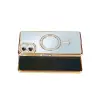 Samsung Galaxy A07 4g Joke Simli Magneticsafe Kılıf - Gold