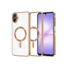 Samsung Galaxy A07 4g Kross Magneticsafe Kapak - Çöl Titanyum