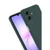 Samsung Galaxy A07 4g Nano İçi Kadife Silikon - K.yeşil