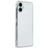Samsung Galaxy A07 4g Razer Lensli Silikon - Gümüş