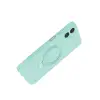 Samsung Galaxy A07 4g Regal Magsafe Standlı Kapak - Su Yeşili