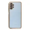 Samsung Galaxy A13 4g Kılıf Razer Lensli Silikon - Gold