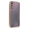Samsung Galaxy A14 4g Kılıf Razer Lensli Silikon - Gold