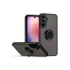 Samsung Galaxy A17 5g Montreal Yüzüklü Silikon Kapak - Siyah
