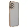 Samsung Galaxy A23 4g Kılıf Razer Lensli Silikon - Gold