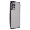 Samsung Galaxy A23 4g Kılıf Razer Lensli Silikon - Mor