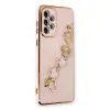 Samsung Galaxy A33 5g Kılıf Esila Silikon - Pudra