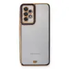 Samsung Galaxy A33 5g Kılıf Liva Lens Silikon - Mavi