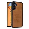 Samsung Galaxy A35 5g Kılıf Aras Deri Kapak - Taba